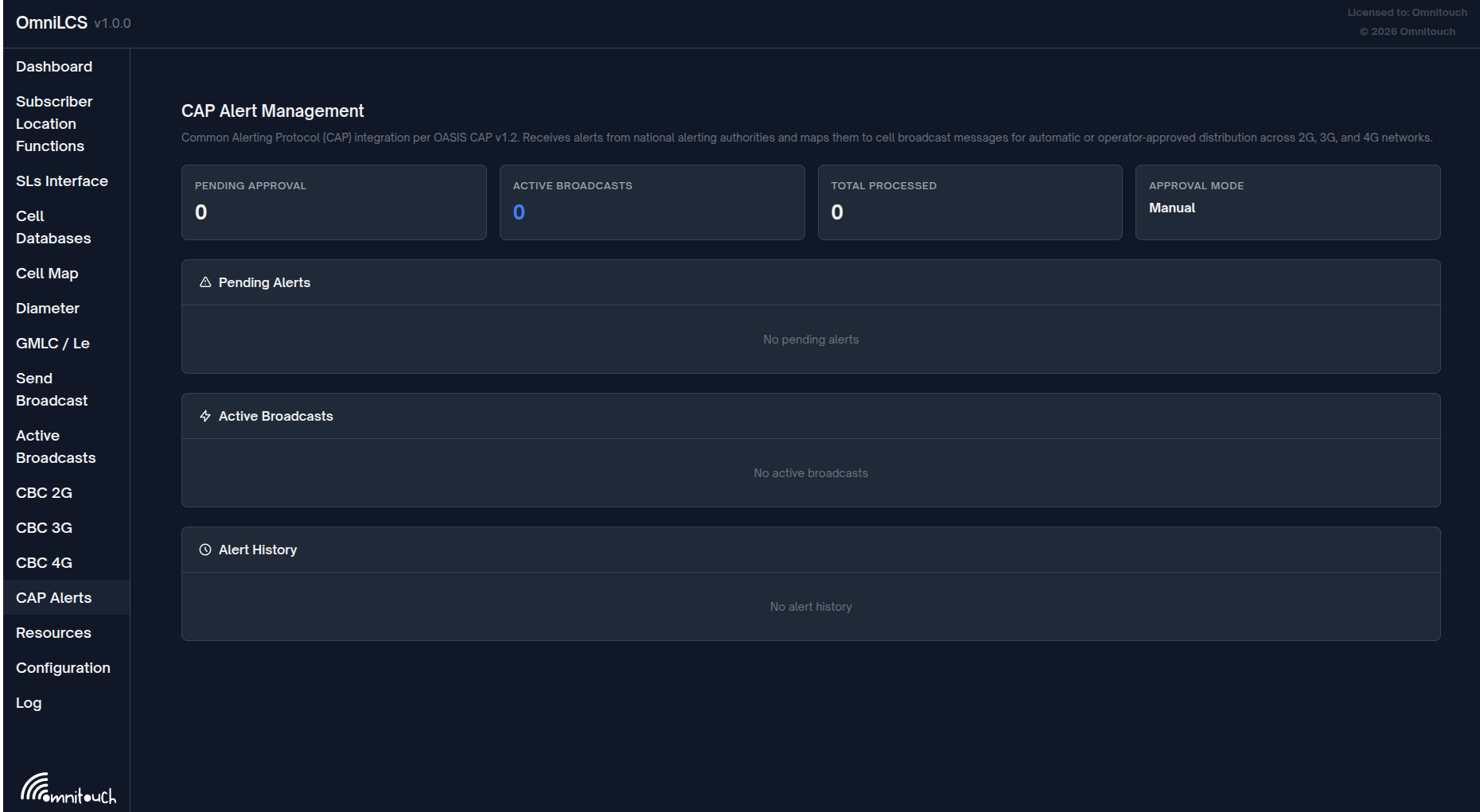 CAP Alert Management