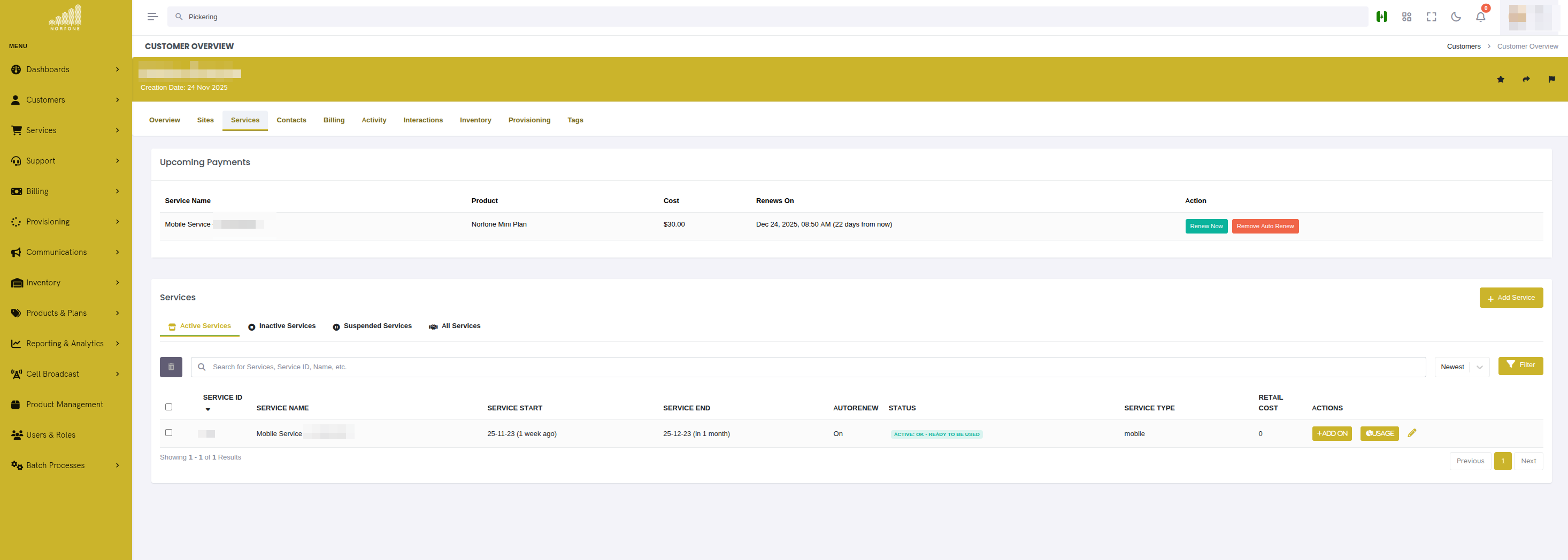 Upcoming Auto-Renewals Dashboard