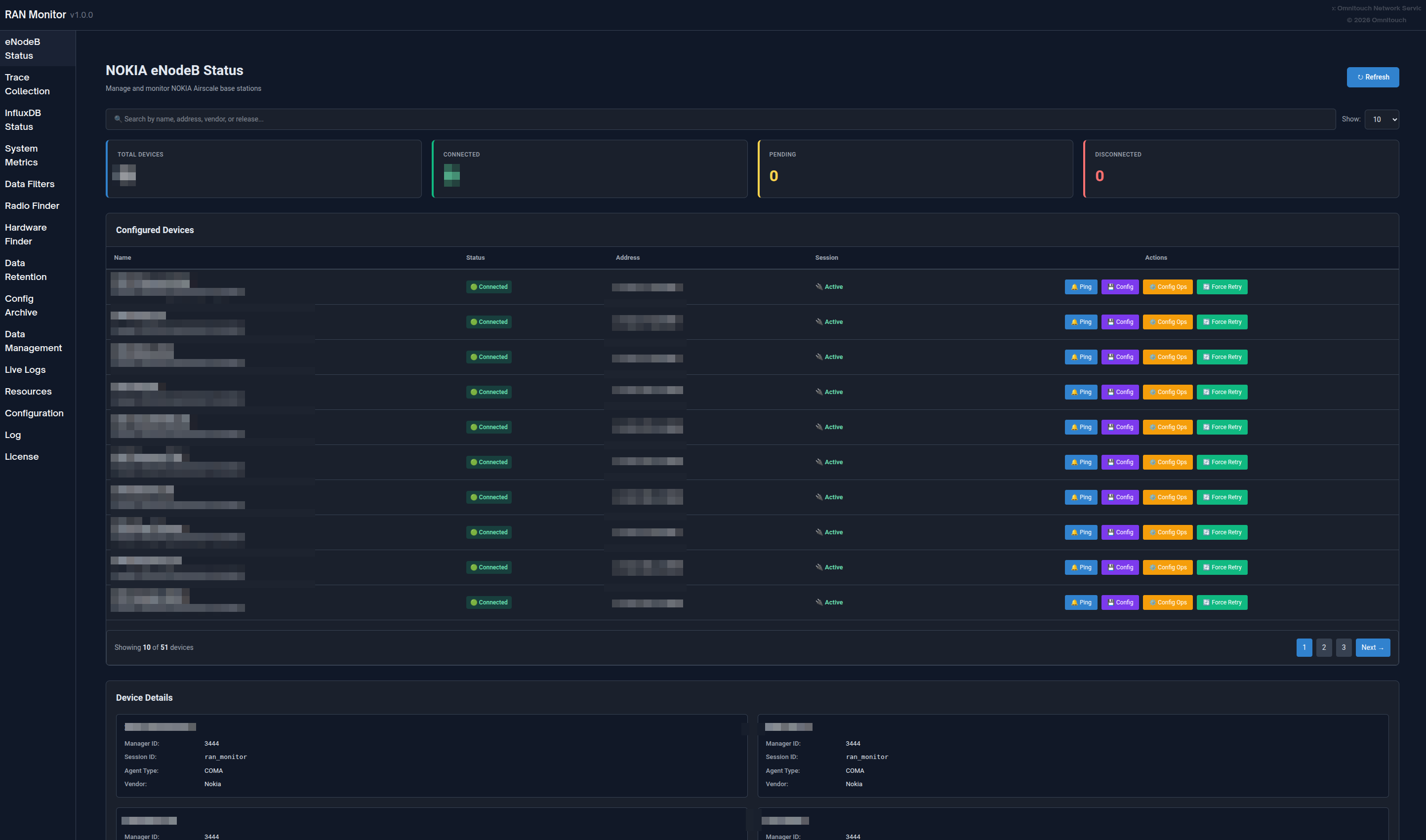 Unconfigured eNodeBs