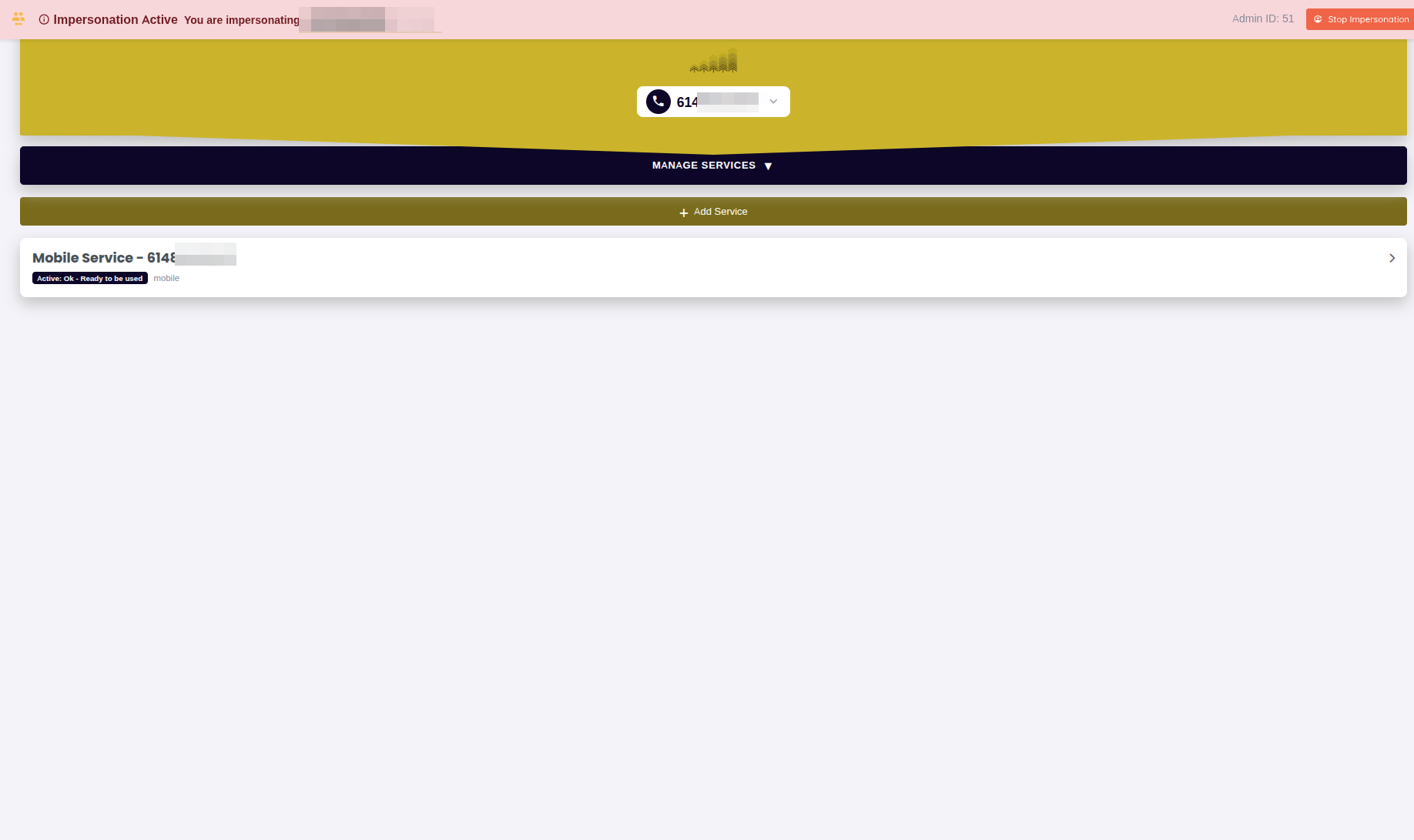 Portal de Autocuidado - Lista de Servicios