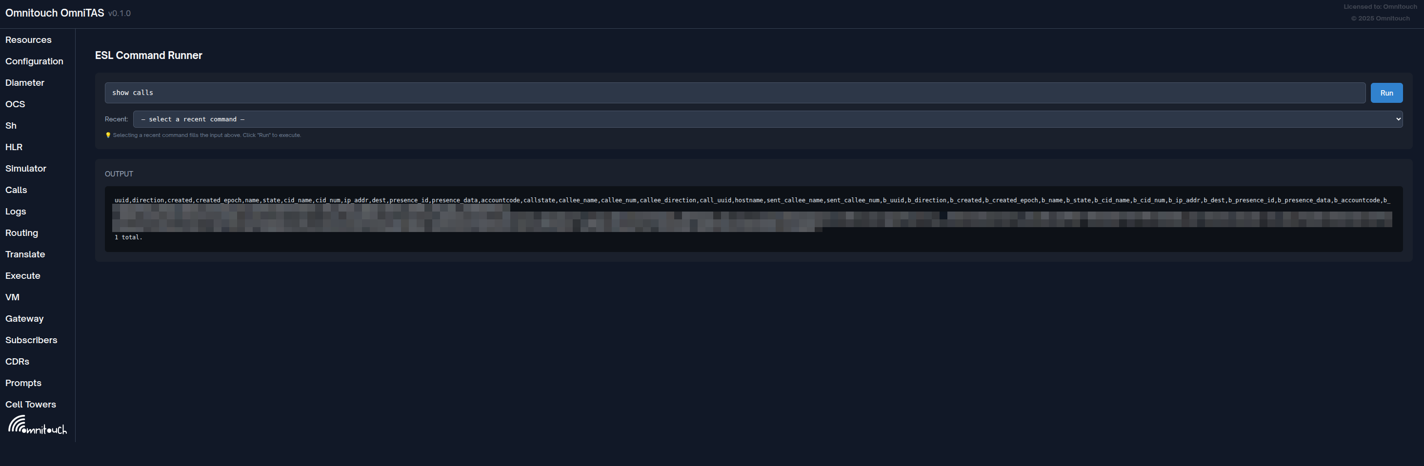 Exécuteur de commandes ESL