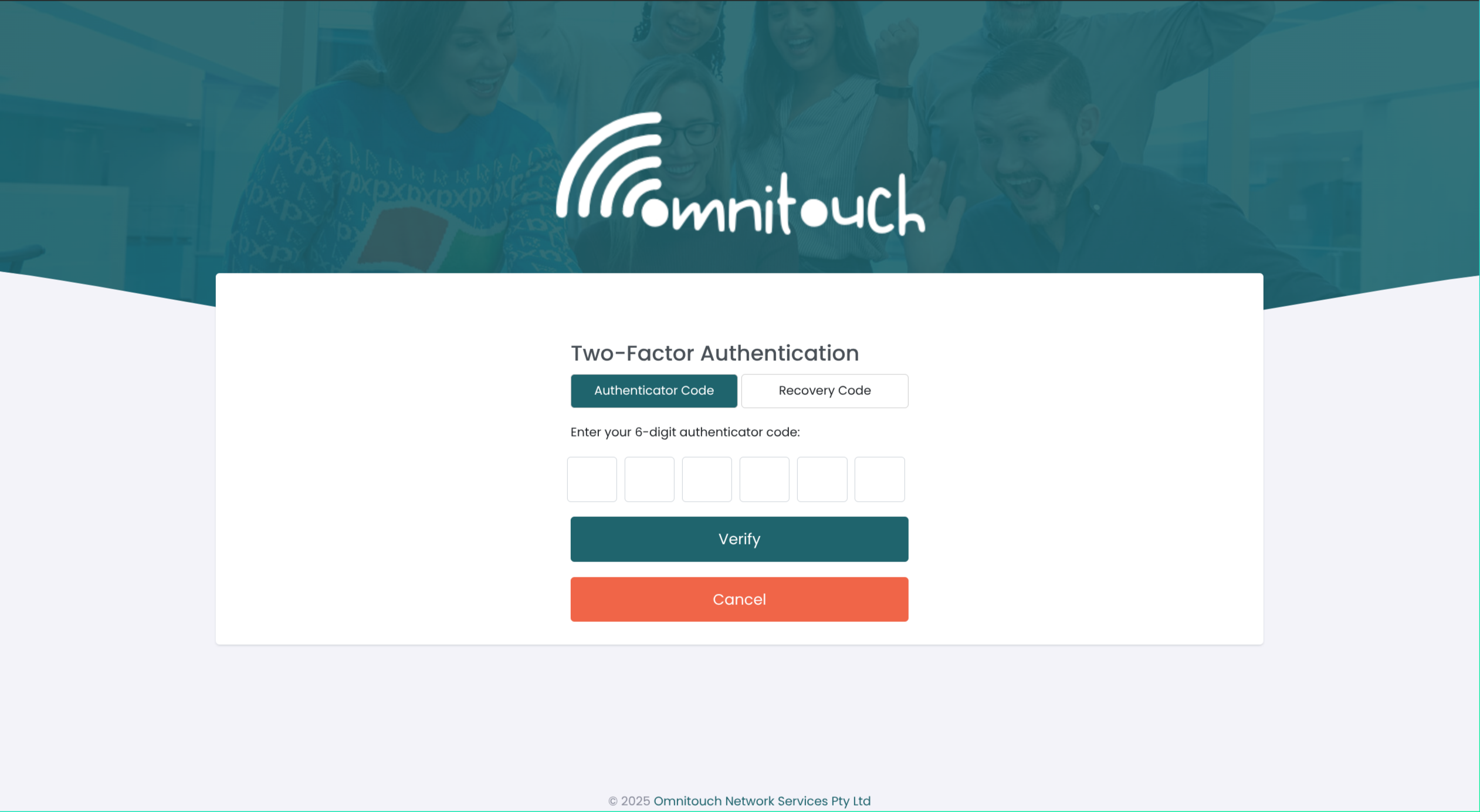 Verificação de Login 2FA
