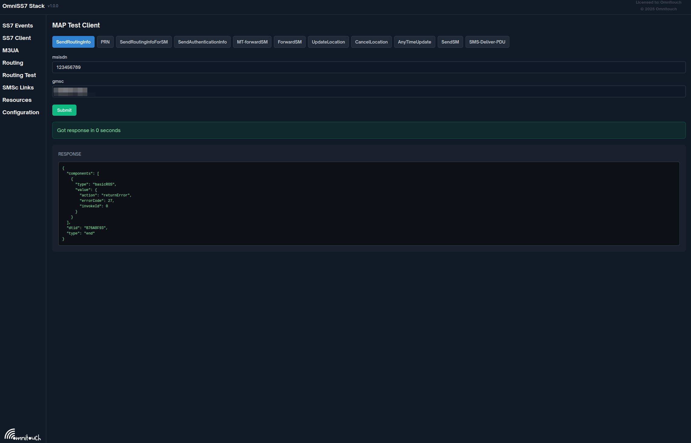 MAP 客户端 Web UI